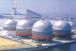 LNG shipping tank for 128,600 m3 LNG ship (for Golar Spirit)